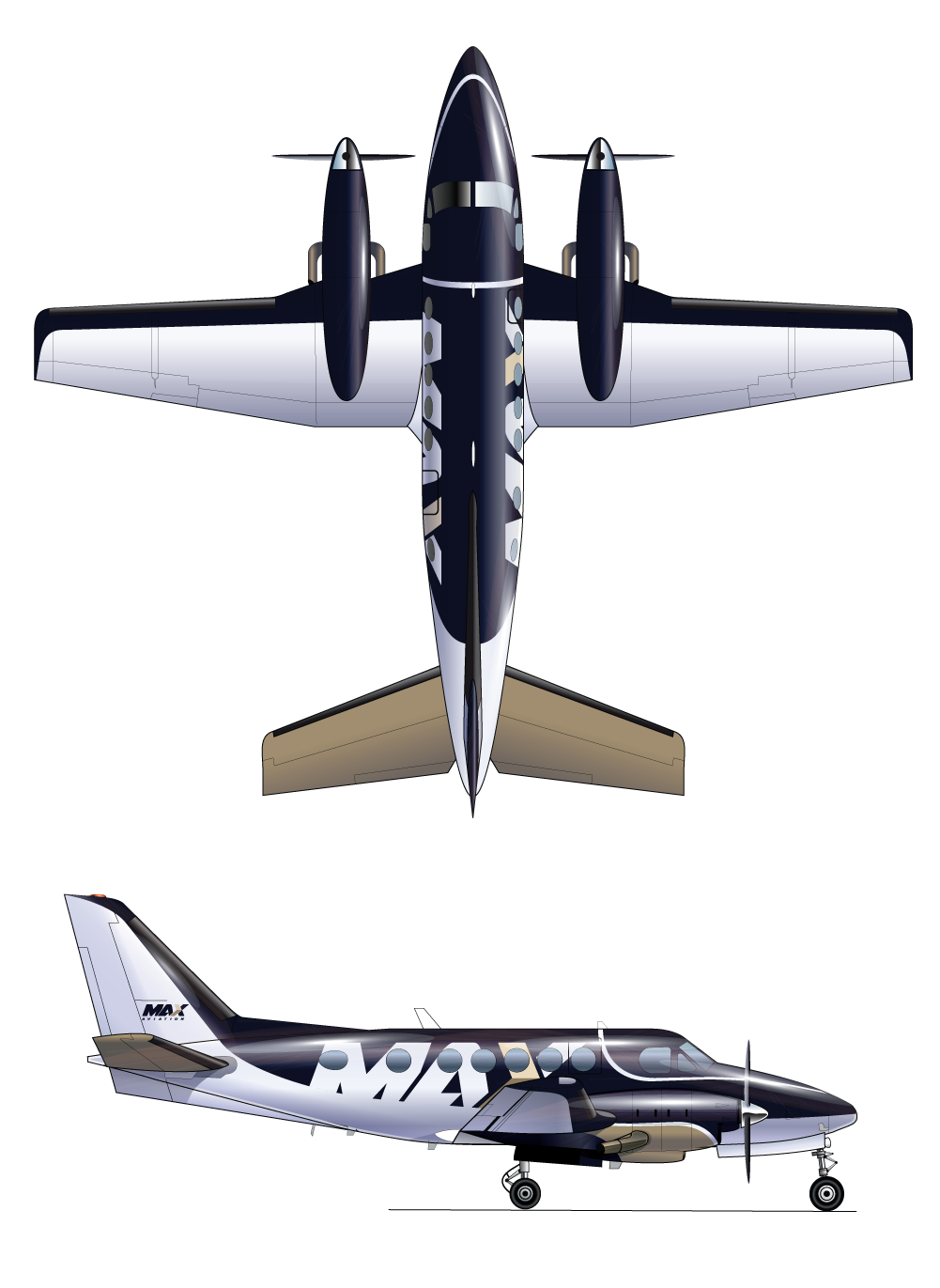 Beechcraft King Air B-100